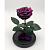 Фиолетовая роза в колбе (средняя) - миниатюра - рис 2.