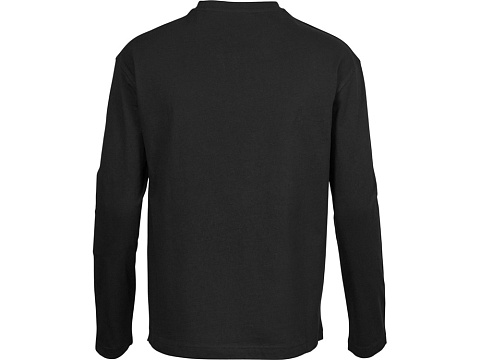 Лонгслив оверсайз Berlin унисекс, черный - рис 2.