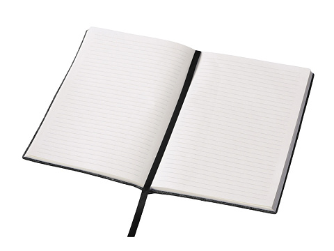 Блокнот из RPET-фетра А5 Felt, гибкая обложка, 80 листов 70 гр/м2 белой бумаги, темно-серый - рис 4.