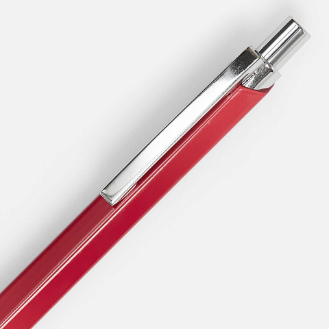 Ручка шариковая Alumno, красная - рис 4.