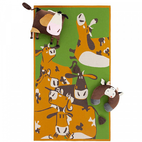Подушка игрушка "Коровья семья" - рис 6.
