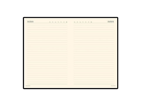 Ежедневник А5 недатированный Megapolis Velvet, темно-синий (Р) - рис 2.