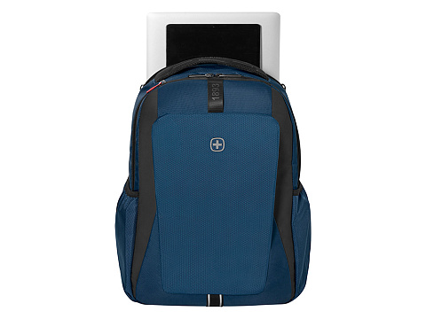 Рюкзак WENGER XE Professional 15.6, синий, переработанный ПЭТ/Полиэстер, 32х22х44 см, 23 л. - рис 9.