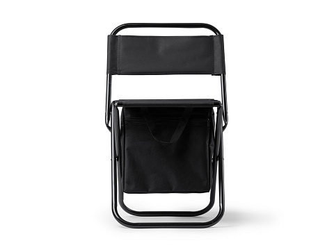Складной уличный стул из полиэстера KOVAL, черный