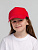 Бейсболка детская Standard Kids, красная - миниатюра - рис 8.