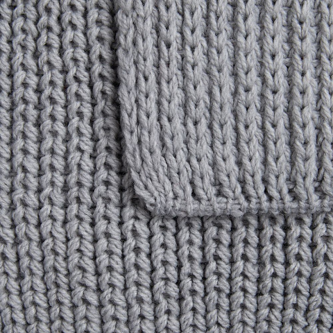 Шарф Nordkapp, светло-серый меланж - рис 4.