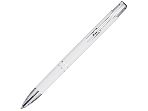 Шариковая ручка Moneta из переработанного алюминия - Белый