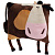 Подушка игрушка "Коровья семья" - миниатюра - рис 2.
