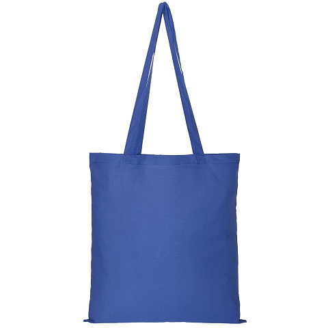 Холщовая сумка Optima 135, ярко-синяя - рис 3.