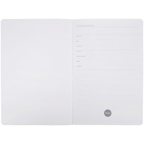 Ежедневник Cortado, недатированный, темно-серый - рис 6.