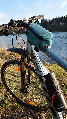 Набор велосипедиста BikeKit, большой, синий - рис 8.