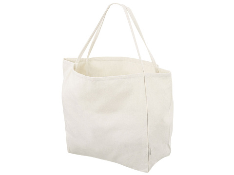 Шопер-оверсайз Grossbag из переработанного хлопка 340 г, натуральный - рис 3.