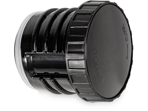 Термос Relaxika 101 (1 литр), черный (без лого) - рис 8.