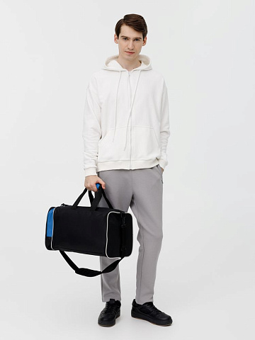 Спортивная сумка Fitnext, черная с синим - рис 10.