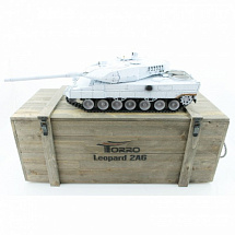 Радиоуправляемый танк Leopard 2 для ИК-боя (песочный)