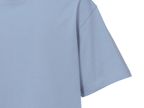 Детская футболка оверсайз Liyon, небесно-голубой - рис 3.