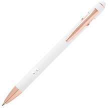 Nanna шариковая ручка с отделкой из розового золота - Белый (синие чернила)