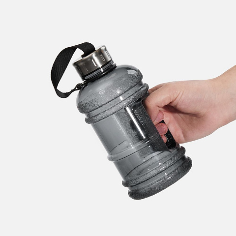 Спортивная бутылка Practice, черная - рис 7.