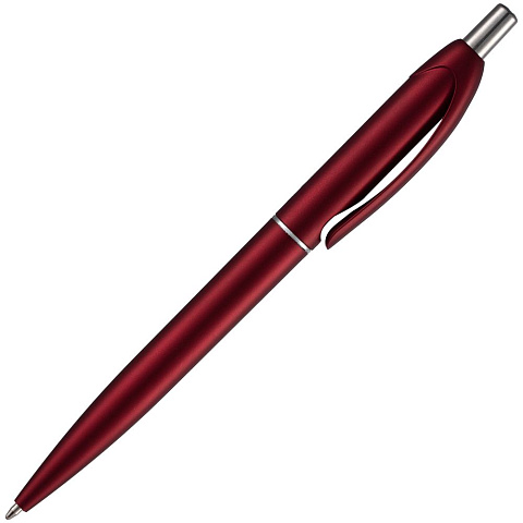 Ручка шариковая Bright Spark, красный металлик - рис 4.