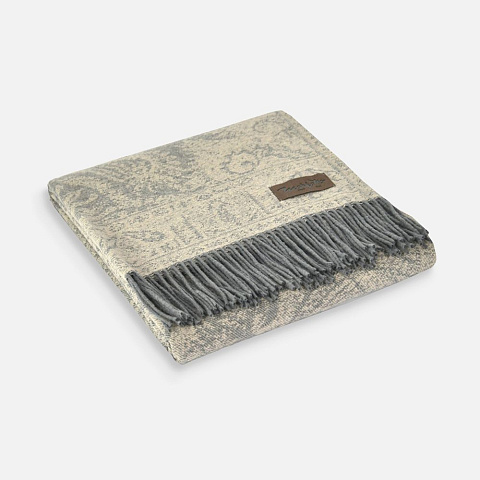 Плед Magnolia, коричневый - рис 2.