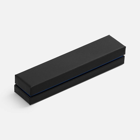 Ручка шариковая Arvent Glossy в футляре, синяя - рис 4.