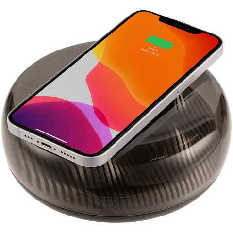 Станция беспроводной зарядки с подсветкой apexPoint ver.2, черная - рис 3.