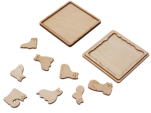 Деревянная головоломка Catgram - рис 10.