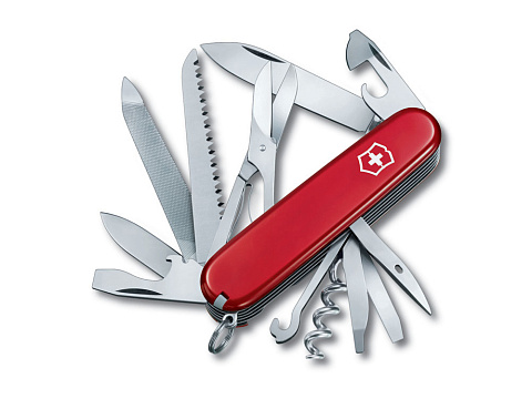 Нож перочинный VICTORINOX Ranger, 91 мм, 21 функция, красный