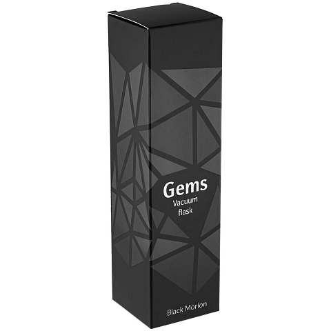 Термос Gems Black Morion, черный морион - рис 7.