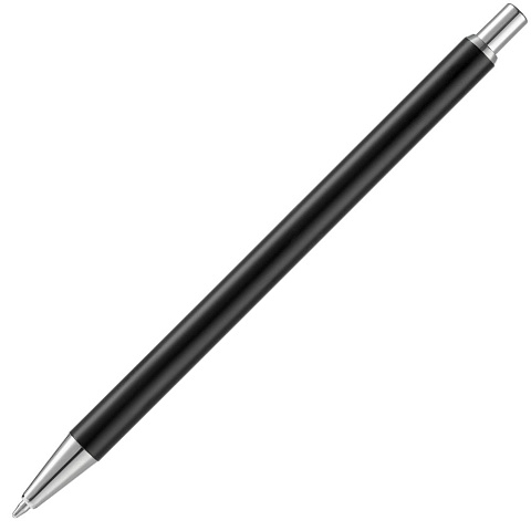 Ручка шариковая Slim Beam, черная - рис 2.