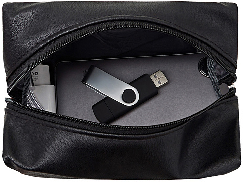 Органайзер для электроники и проводов Enio, черный - рис 2.