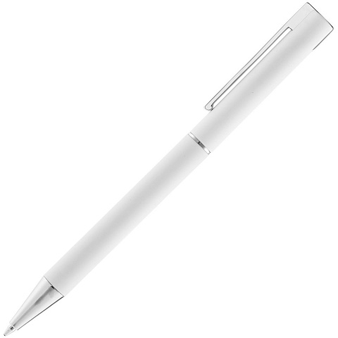 Ручка шариковая Blade Soft Touch, белая - рис 4.