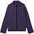 Куртка флисовая унисекс Manakin, фиолетовая - миниатюра - рис 2.