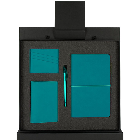 Набор Nubuk Maxi, бирюзовый - рис 3.