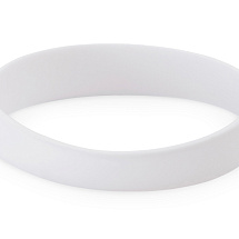 Силиконовый браслет Forest 202*12 мм, белый