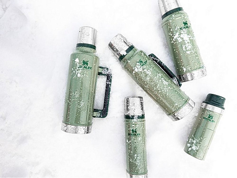 Термос Classic 1900, темно-зеленый - рис 5.