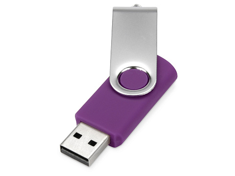 Флеш-карта USB 2.0 16 Gb Квебек, фиолетовый - рис 2.