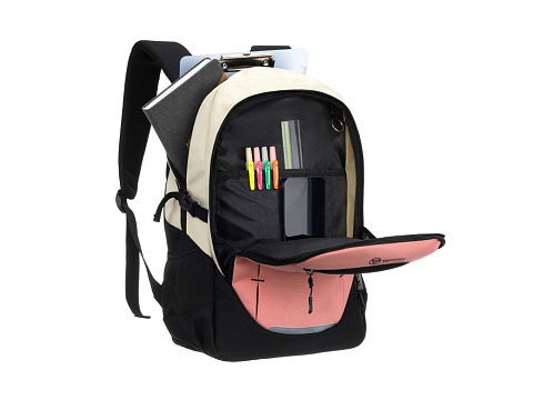 Рюкзак TORBER CLASS X, персиковый, 46 x 32 x 18 см + Мешок для сменной обуви в подарок! - рис 8.