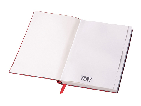 Блокнот А5 Scribe, гибкая обложка, 96 листов 80 гр/м2, красный - рис 4.