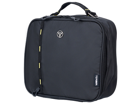 Термосумка для ланча TORBER, чёрный, полиэстер, 23 х 9 х 27 см - рис 2.