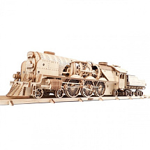 Деревянная модель локомотива Ugears