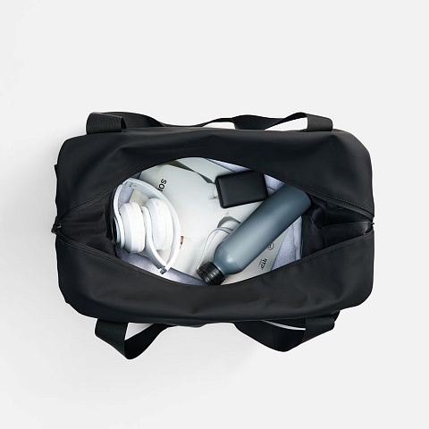 Дорожная сумка Traffic, черная - рис 7.