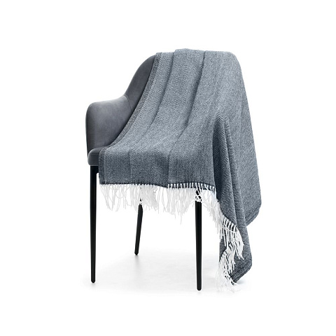 Плед «Гирвас», серый - рис 5.