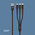 Дата-кабель Armor 3 в 1: micro USB, USB-C, Ligthning, 1.2м, черный, Deppa - миниатюра - рис 4.