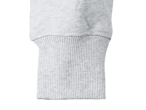 Свитшот оверсайз с рукавом реглан Belgrade, унисекс, серый меланж - рис 5.