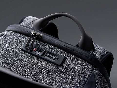 Антикражный рюкзак SnapPack для ноутбука 16, серый - рис 11.