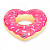 Надувной Пончик-сердце - миниатюра - рис 2.