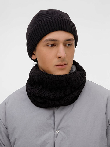 Снуд ComFleece, черный - рис 8.