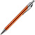 Ручка шариковая Underton Metallic, оранжевая - миниатюра - рис 4.