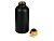 Матовая спортивная бутылка Hip S Bamboo с карабином и объемом 400 мл, черный - миниатюра - рис 2.